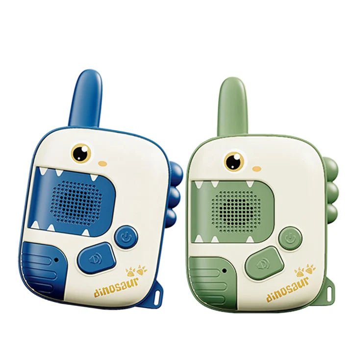 Walkie Talkie Dinosaurios Alcance 300mts Set 2 unidades - Martina Baby & Kids